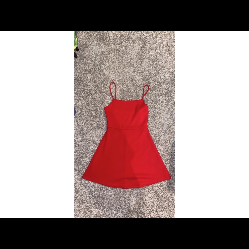 Red dress